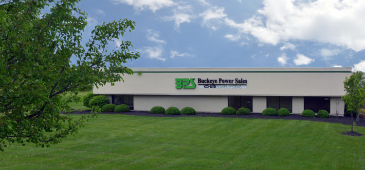 Outside view of Buckeye Power Sales’ Cincinnati power generator location in West Chester, OH.